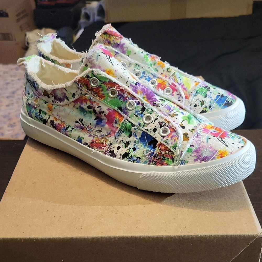 Corky Babalus Colorful Womens Sneakers Womens SZ 10 EUC - Picture 3 of 9